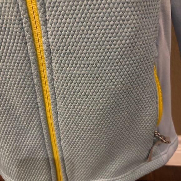 SPYDER - Girls Large Encore Full Zip Lt. Blue (Frost) Fleece Lined Jacket - Picture 16 of 16